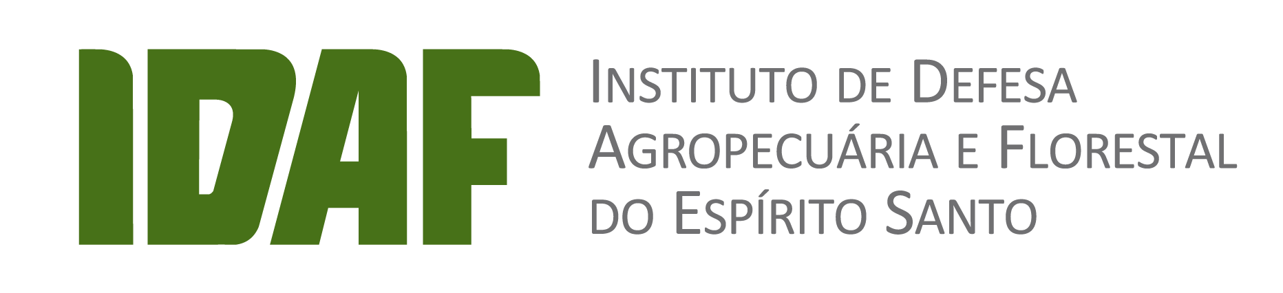 Logo da IDAF (Instituto de Defesa Agropecuária e Florestal do Espírito Santo)